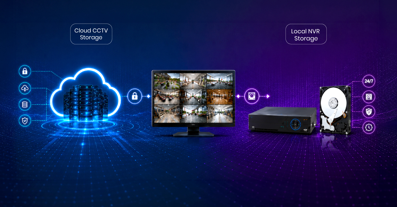 Cloud CCTV Storage vs. Local NVR: Best Retail Shop Security Guide