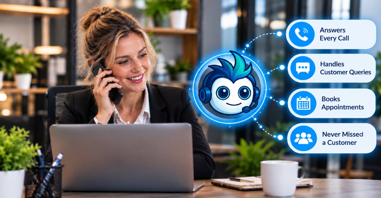 How Can an AI Receptionist Help Your Business Avoid Missed Calls? 